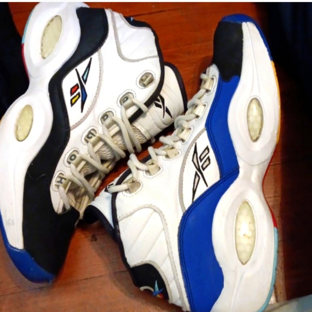 IVERSON Q3 REEBOK QUESTION MID WHY NOT US MENS  SZ 10 WOMENS SZ 11.5 - Picture 4 of 8